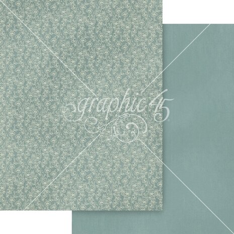 Graphic 45 PRE-ORDER Always & Forever 8.5x11 Inch Patterns & Solids Pack (4503175)