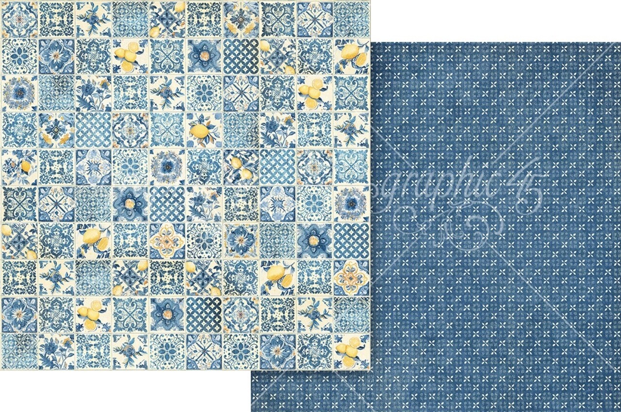 Graphic 45 Scenic Route 12x12 Inch Collection Pack (4503195)