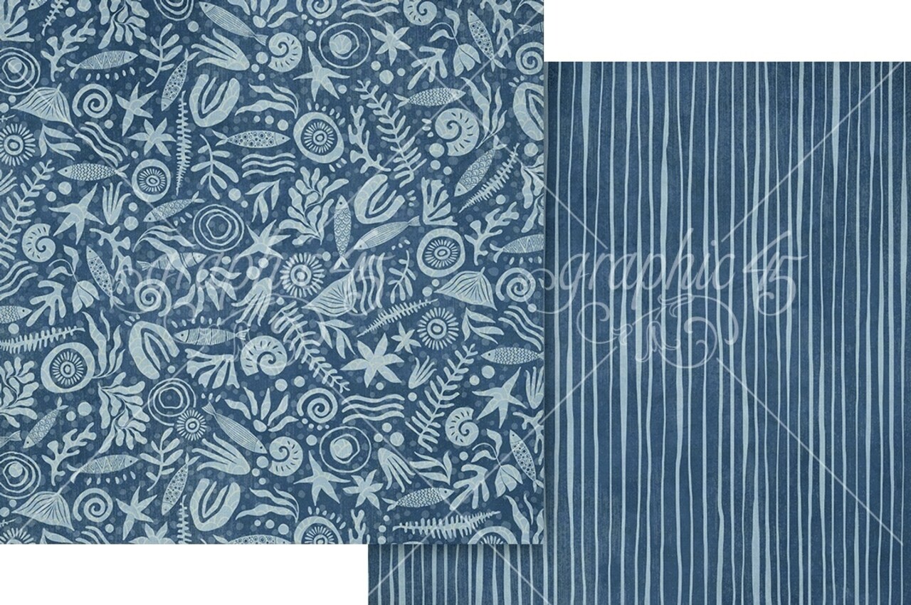 Graphic 45 PRE-ORDER Scenic Route 12x12 Inch Collection Pack (4503195)