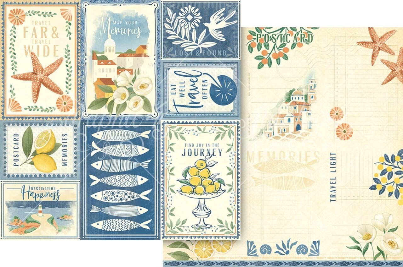 Graphic 45 Scenic Route 12x12 Inch Collection Pack (4503195)