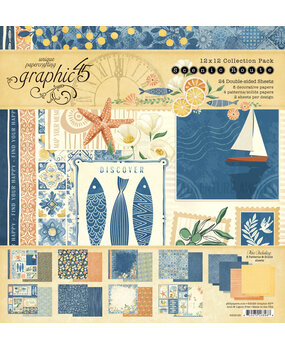 Graphic 45 Scenic Route 12x12 Inch Collection Pack (4503195)