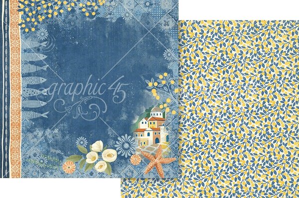 Graphic 45 Scenic Route 8x8 Inch Collection Pack (4503194)