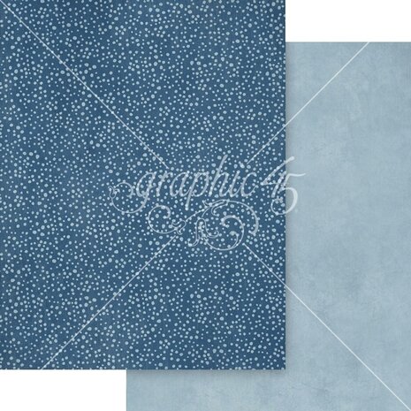 Graphic 45 Scenic Route 8.5x11 Inch Patterns & Solids Pack (4503196)