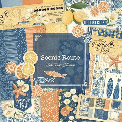 Graphic 45 PRE-ORDER Scenic Route Complete Collection Package