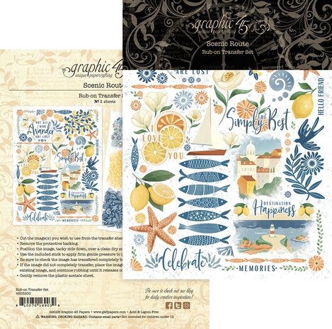 Graphic 45 PRE-ORDER Scenic Route Complete Collection Package