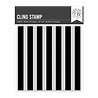 Hero Arts PRE-ORDER Packed With Love Cling Rubber Stamp Wide Stripe Bold Print (CG947)