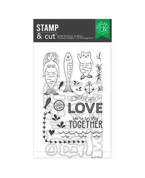 Hero Arts PRE-ORDER Packed With Love Stamps & Dies Partners In Brine (DC339)
