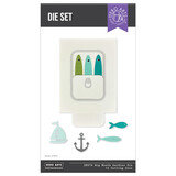 Hero Arts PRE-ORDER Packed With Love Die Set Big Mouth Sardine (DF274)