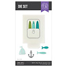 Hero Arts Packed With Love Die Set Big Mouth Sardine (DF274)