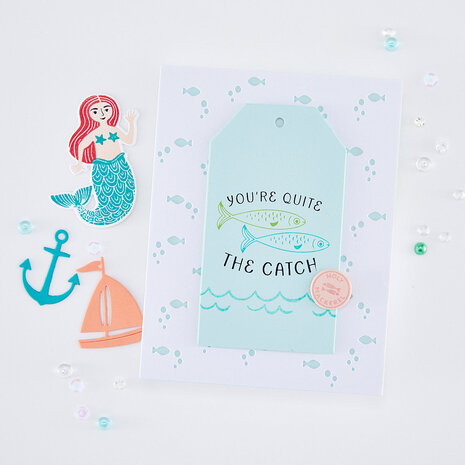 Hero Arts Packed With Love Glad We're Tight Letterpress + Foil Plates (HP131)