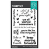 Hero Arts PRE-ORDER What A Ride Clear Stamp Set We All Started Somewhere (CM837)