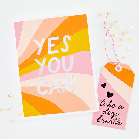 Hero Arts What A Ride Die Set Wavy Lines (DF275)