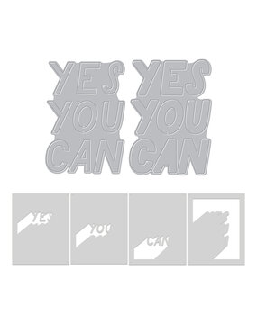 Hero Arts What A Ride Die & Stencil Bundle (WB1188)