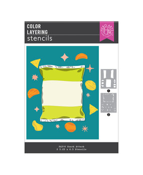 Hero Arts PRE-ORDER All That Snack Layering Stencils (SA316)