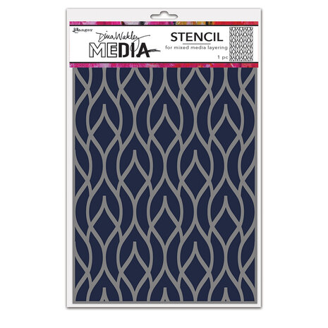 Dina Wakley MEdia PRE-ORDER Masking Stencil Pointy Fence (MDS87724) Dina Wakley MEdia PRE-ORDER Masking Stencil Pointy Fence (MDS87724)