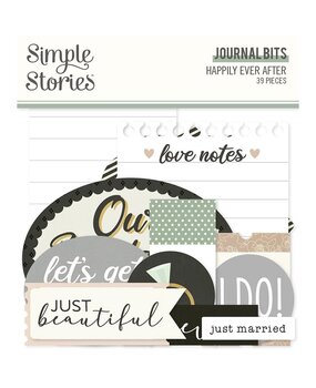 Simple Stories Happily Ever After Journal Bits (15517) (OUTLET)