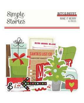 Simple Stories Make it Merry Bits & Pieces (15716) (OUTLET) Simple Stories Make it Merry Bits & Pieces (15716) (OUTLET)