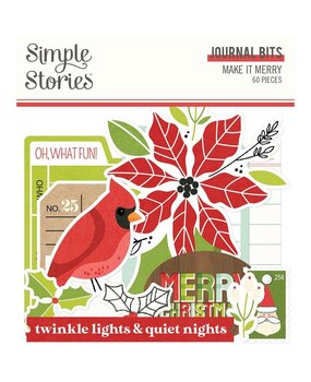 Simple Stories Make it Merry Journal Bits (15717) (OUTLET) Simple Stories Make it Merry Journal Bits (15717) (OUTLET)