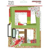Simple Stories Make it Merry Chipboard Frames (15720) (OUTLET)