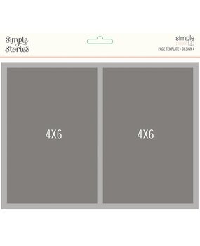 Simple Stories Simple Pages Template Design 4 (15830) (OUTLET) Simple Stories Simple Pages Template Design 4 (15830) (OUTLET)
