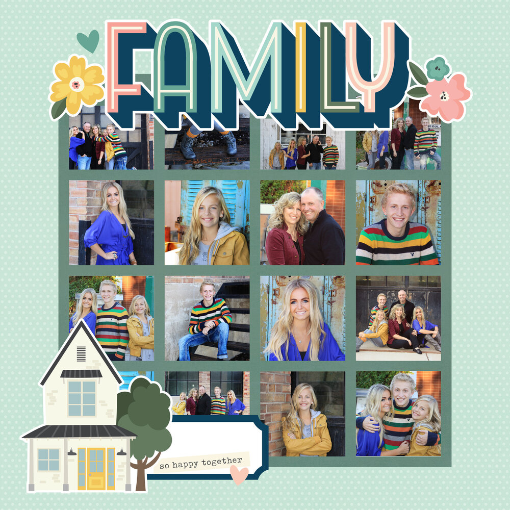 Simple Stories Simple Pages Template Design 7 (15966) (OUTLET)