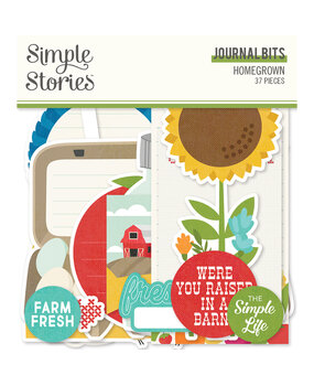 Simple Stories Homegrown Journal Bits (16217) (OUTLET)