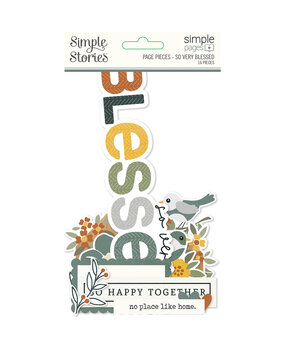 Simple Stories Simple Pages Pieces So Very Blessed (16527) (OUTLET) Simple Stories Simple Pages Pieces So Very Blessed (16527) (OUTLET)