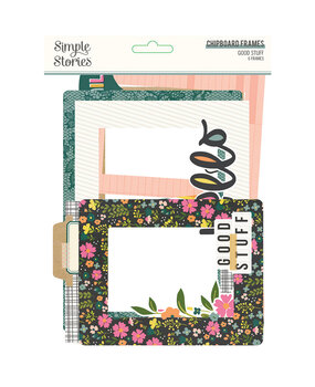 Simple Stories Good Stuff Chipboard Frames (16819) (OUTLET) Simple Stories Good Stuff Chipboard Frames (16819) (OUTLET)