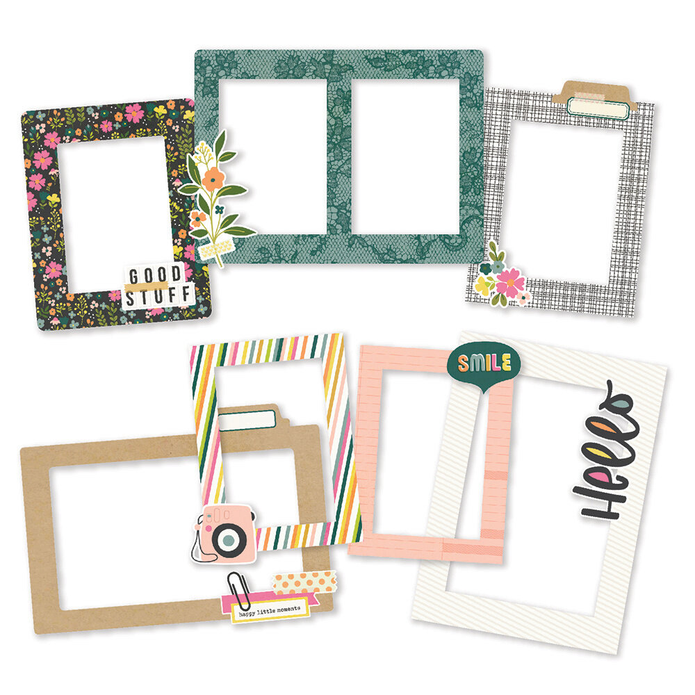 Simple Stories Good Stuff Chipboard Frames (16819) (OUTLET)