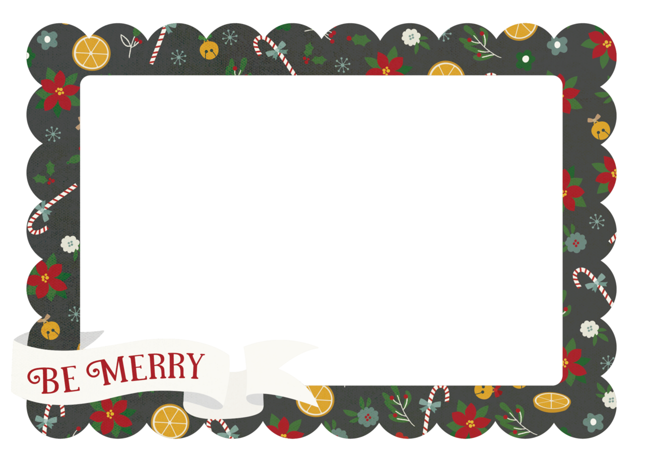 Simple Stories Hearth & Holiday Chipboard Frames (18221) (OUTLET)