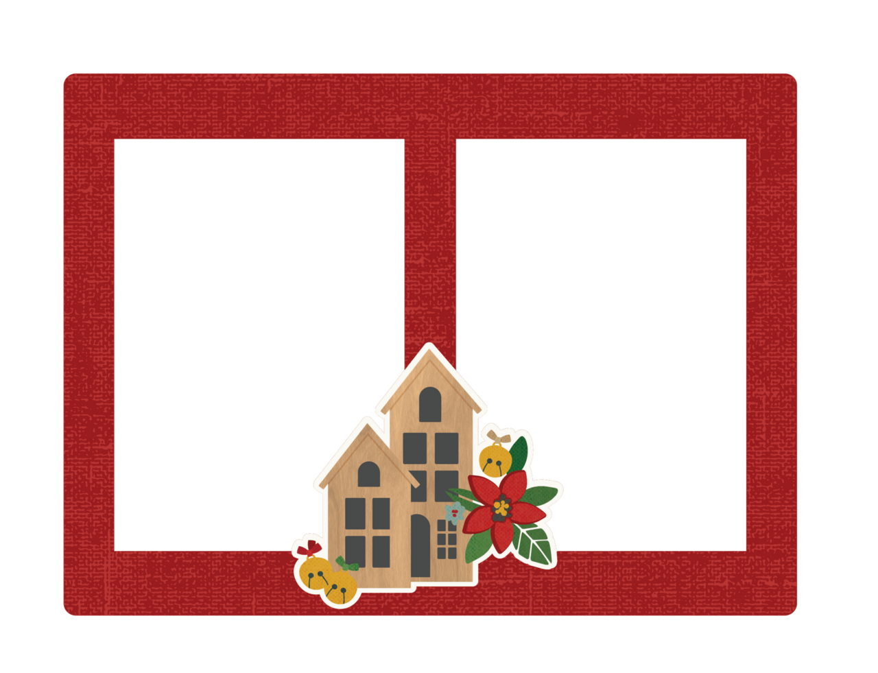 Simple Stories Hearth & Holiday Chipboard Frames (18221) (OUTLET)