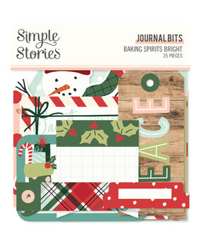 Simple Stories Baking Spirits Bright Journal Bits (18318) (OUTLET)