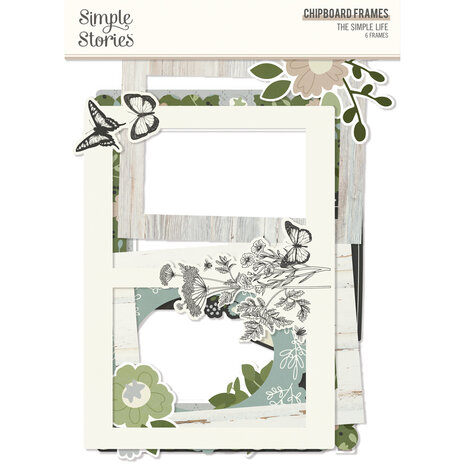Simple Stories The Simple Life Chipboard Frames (18821) (OUTLET)