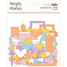 Simple Stories Color Vibe Chipboard Bits Spring (19020) (OUTLET)