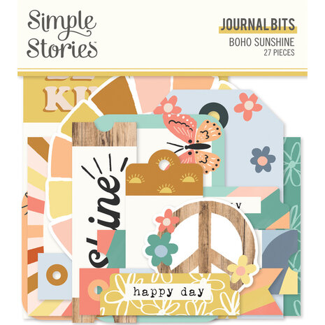 Simple Stories Boho Sunshine Journal Bits (19918) (OUTLET)