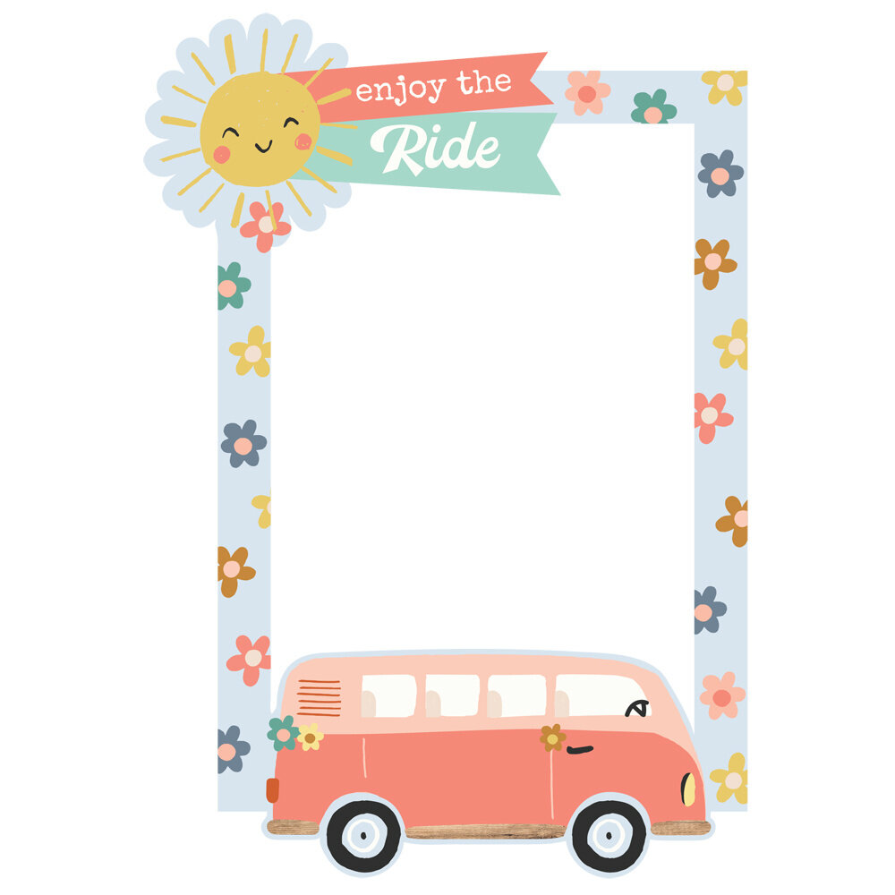 Simple Stories Boho Sunshine Chipboard Frames (19921) (OUTLET)