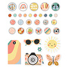 Simple Stories Boho Sunshine Decorative Brads (19923) (OUTLET)