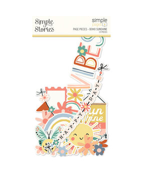 Simple Stories Boho Sunshine Simple Pages Pieces (19927) (OUTLET) Simple Stories Boho Sunshine Simple Pages Pieces (19927) (OUTLET)