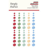 Simple Stories Simple Vintage Berry Fields Glossy Enamel Dots (20132) (OUTLET)