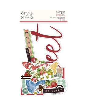 Simple Stories Simple Vintage Berry Fields Simple Pages Pieces (20135) (OUTLET)