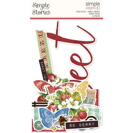 Simple Stories Simple Vintage Berry Fields Simple Pages Pieces (20135) (OUTLET)
