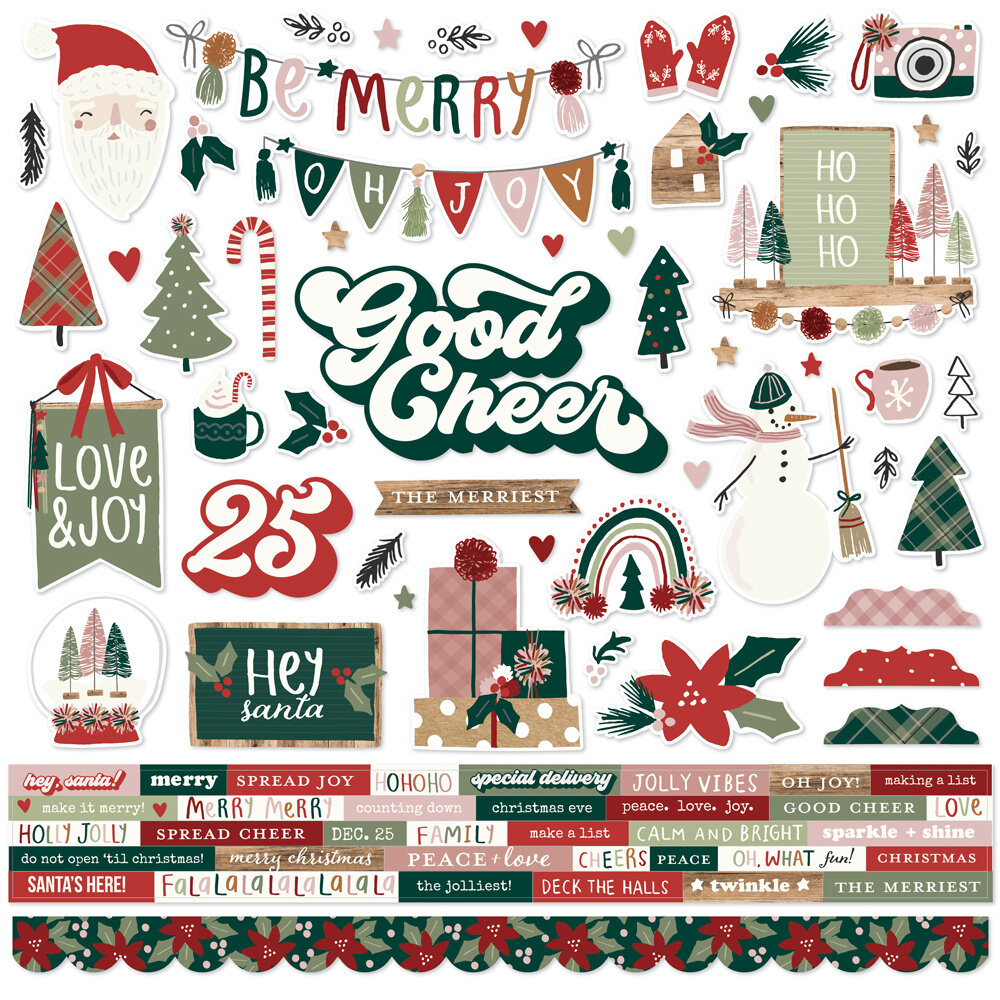 Simple Stories Boho Christmas Collector's Essential Kit (20601) (OUTLET)