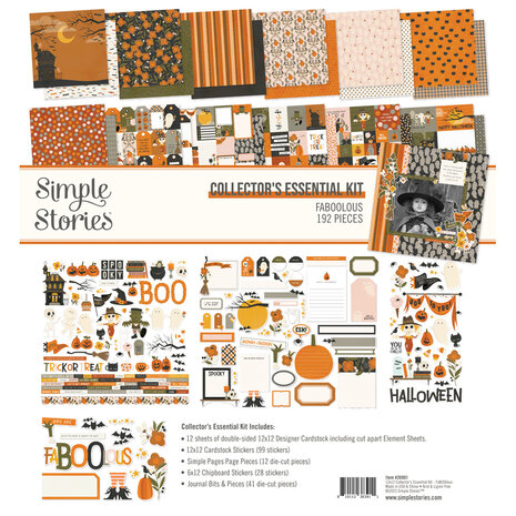 Simple Stories FaBOOlous Collector's Essential Kit (20901) (OUTLET)
