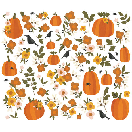 Simple Stories FaBOOlous Floral Bits & Pieces (20920) (OUTLET)