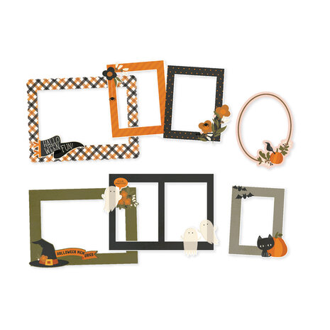 Simple Stories FaBOOlous Chipboard Frames (20921) (OUTLET)