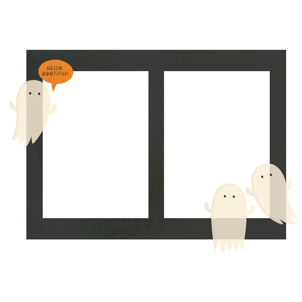 Simple Stories FaBOOlous Chipboard Frames (20921) (OUTLET)