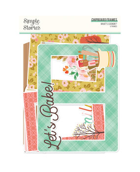 Simple Stories What's Cookin' ? Chipboard Frames (6pcs) (21124) (OUTLET)