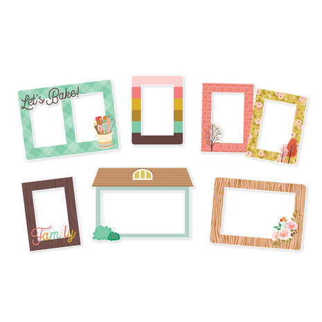 Simple Stories What's Cookin' ? Chipboard Frames (6pcs) (21124) (OUTLET)