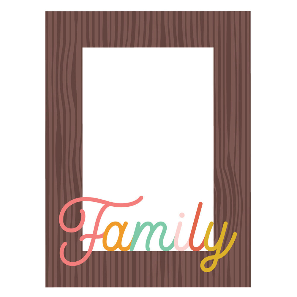 Simple Stories What's Cookin' ? Chipboard Frames (6pcs) (21124) (OUTLET)