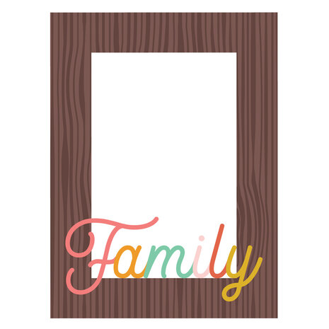 Simple Stories What's Cookin' ? Chipboard Frames (6pcs) (21124) (OUTLET)